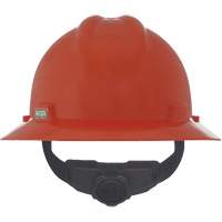 Casque de s&eacute;curit&eacute; &agrave; fente et bordure compl&egrave;te V-Gard, R&eacute;pond aux normes CSA type 1, Suspension Rochet, Non ventil&eacute; Moffatt Supply & Specialties