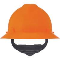 Casque de s&eacute;curit&eacute; &agrave; fente et bordure compl&egrave;te V-Gard, R&eacute;pond aux normes CSA type 1, Suspension Rochet, Non ventil&eacute; Moffatt Supply & Specialties