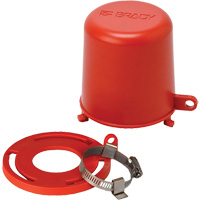 Housse de s&eacute;curit&eacute; pour fontaine et dispositif de cadenassage pour robinet &agrave; tournant, Ensemble Vanne/Robinet &agrave; eau Moffatt Supply & Specialties
