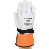 96-003 High Voltage Leather Protector Gloves, Size 8, 12" L Moffatt Supply & Specialties