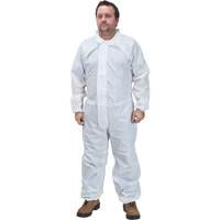 Premium Coveralls, X-Large, White, Microporous Moffatt Supply & Specialties