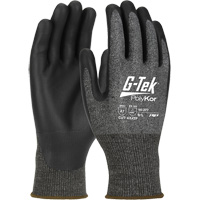 G-Tek&reg; PolyKor&reg; X7 Cut Resistant Gloves, Size Small, 18 Gauge, Polyurethane Coated, Polyethylene Shell, ASTM ANSI Level A7/EN 388 Level F Moffatt Supply & Specialties
