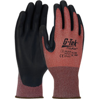 G-Tek&reg; PolyKor&reg; X7 Neuroma&reg; Cut Resistant Gloves, Size Small, 18 Gauge, Polyurethane Coated, Polyethylene Shell, ASTM ANSI Level A3/EN 388 Level C Moffatt Supply & Specialties