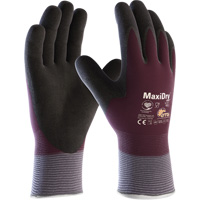 ATG MaxiDry&reg; Zero Coated Gloves with Thermal Lining, Small, Foam Nitrile Coating, 15 Gauge, Nylon/Spandex Shell Moffatt Supply & Specialties