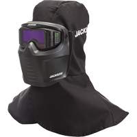 Rebel ADF Welding Mask, 3.5" L x 1.3" W View Area, 3/5-12 Shade Range, Black Moffatt Supply & Specialties