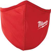 2-Layer Face Mask, Nylon/Polyester/Spandex, Red Moffatt Supply & Specialties