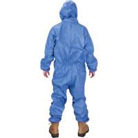 Hooded Coveralls, Medium, Blue, SMS Moffatt Supply & Specialties