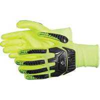 Dexterity&reg; Anti-Impact High-Visibility Gloves, Small, Foam Nitrile Palm, Elastic Cuff Moffatt Supply & Specialties