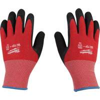 Gants d'hiver enduits par trempage, Petit, Calibre 15, Rev&ecirc;tement Latex de caoutchouc, ASTM ANSI niveau A2 Moffatt Supply & Specialties