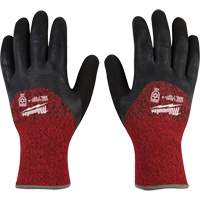 Gants d'hiver enduits par trempage, Petit, Calibre 15, Rev&ecirc;tement Latex de caoutchouc, ASTM ANSI niveau A4 Moffatt Supply & Specialties