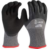 Gants d'hiver enduits par trempage, Petit, Calibre 13, Rev&ecirc;tement Latex de caoutchouc, ASTM ANSI niveau A5 Moffatt Supply & Specialties