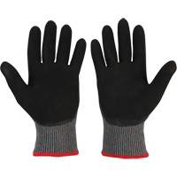 Gants d'hiver enduits par trempage, Petit, Calibre 13, Rev&ecirc;tement Latex de caoutchouc, ASTM ANSI niveau A5 Moffatt Supply & Specialties