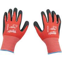 Gants r&eacute;sistants aux coupures enduits par trempage, Petit, Calibre 15, Rev&ecirc;tement Nitrile, ASTM ANSI niveau A2 Moffatt Supply & Specialties
