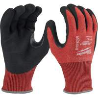 Gants r&eacute;sistants aux coupures enduits par trempage, Petit, Calibre 15, Rev&ecirc;tement Nitrile, ASTM ANSI niveau A4 Moffatt Supply & Specialties