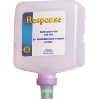 Response&reg; Hand Sanitizer Gel with Aloe, 1000 ml, Pump Bottle, 70% Alcohol Moffatt Supply & Specialties