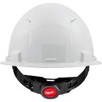 Front Brim Hardhat, Meets CSA Type 1, Ratchet Suspension, Vented Moffatt Supply & Specialties