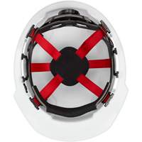 Front Brim Hardhat, Meets CSA Type 1, Ratchet Suspension, Vented Moffatt Supply & Specialties