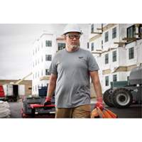 T-shirt de travail hybride, Hommes, Petit, Gris Moffatt Supply & Specialties