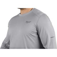 Workskin Lightweight Shirt, Men's, Small, Grey Moffatt Supply & Specialties