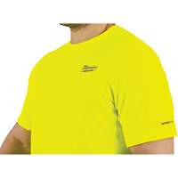 Workskin Lightweight High Visibility Shirt, Men's, Small, Yellow Moffatt Supply & Specialties