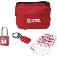 Personal Lockout Kit with Zenex Thermoplastic Padlock, 6 Components Moffatt Supply & Specialties