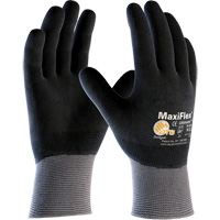 ATG MaxiFlex&reg; Ultimate Touchscreen Compatible Gloves, Large, Nitrile Coating, 15 Gauge, Nylon/Elastane Shell Moffatt Supply & Specialties