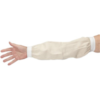 Sleeves, 18", Cotton, White Moffatt Supply & Specialties