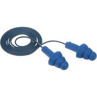 Bouchons d'oreilles pr&eacute;moul&eacute;s E-A-R Ultrafit , Avec cordon, Taille unique, Vrac - Sac en poly, NRR dB NRR 25 dB Moffatt Supply & Specialties