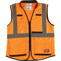 Performance Safety Vest, High Visibility Orange, 4X-Large/5X-Large Moffatt Supply & Specialties
