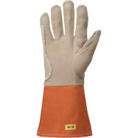 TIG Welding Gloves, Grain Deerskin, Size Medium Moffatt Supply & Specialties