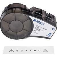 Repositionable Multi-Purpose Labels with Ribbon, Black Moffatt Supply & Specialties