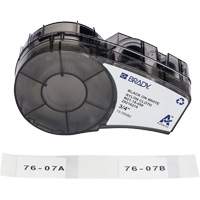 Aggressive Adhesive Multi-Purpose Labels with Ribbon, Black Moffatt Supply & Specialties
