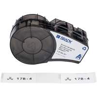 Aggressive Adhesive Multi-Purpose Labels with Ribbon, Black Moffatt Supply & Specialties