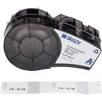 Harsh Environment Multi-Purpose Labels with Ribbon, Black Moffatt Supply & Specialties
