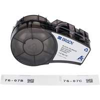 Harsh Environment Multi-Purpose Labels with Ribbon, Black Moffatt Supply & Specialties