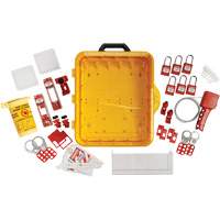 Station de cadenassage &eacute;lectrique avec cadenas de s&eacute;curit&eacute; en nylon utilisant des cl&eacute;s diff&eacute;rentes, Cadenas Plastique, Capacit&eacute; de 60, Cadenas Compris Moffatt Supply & Specialties
