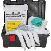 Tool Box Spill Kit, Oil Only, Bin, 31 US gal. Absorbancy Moffatt Supply & Specialties
