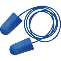 Bouchons d'oreilles biosourc&eacute;s d&eacute;tectables par le m&eacute;tal Food Pro Bullet BioSoft, Avec cordon, Taille unique, Vrac - Boîte, NRR dB 32 Moffatt Supply & Specialties