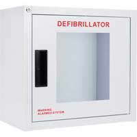 Standard Large AED Cabinet with Alarm, Zoll AED Plus&reg;/Zoll AED 3/Cardio-Science/Physio-Control For, Non-Medical Moffatt Supply & Specialties