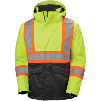 Veste d'hiver Alta, Polyester, Noir/Jaune lime haute visibilit&eacute;, Petit Moffatt Supply & Specialties