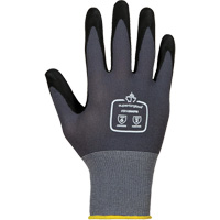 Dexterity&reg; High-Abrasion Gloves, 2X-Small/5, Foam Nitrile Coating, 15 Gauge, Nylon/Cotton Shell Moffatt Supply & Specialties