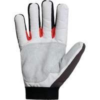 Clutch Gear&reg; Thinsulate Mechanic's Gloves, Grain Goatskin/Split Leather Palm, Size Small/7 Moffatt Supply & Specialties
