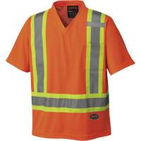 6979 Micro Mesh Traffic T-Shirt, X-Small, High Visibility Orange Moffatt Supply & Specialties