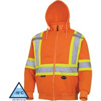 6924 Hoodie, Small, High Visibility Orange Moffatt Supply & Specialties