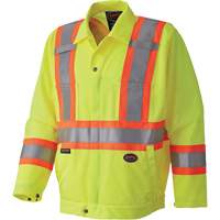 5999J Manteau de s&eacute;curit&eacute; routi&egrave;re, Polyester, Jaune lime haute visibilit&eacute;, T-petit Moffatt Supply & Specialties