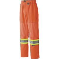 6001P Traffic Safety Pants, Polyester, X-Small, High Visibility Orange Moffatt Supply & Specialties