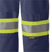 6003P Traffic Safety Pants, Polyester, X-Small, Navy Blue Moffatt Supply & Specialties