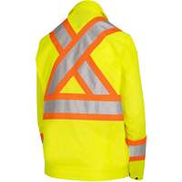 5999JW Veste de s&eacute;curit&eacute; routi&egrave;re pour femmes, Polyester, Jaune lime haute visibilit&eacute;, T-petit Moffatt Supply & Specialties
