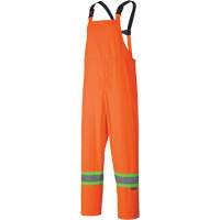 5598 Lightweight Waterproof Rain Suit, Polyester/PVC, Small, High Visibility Orange Moffatt Supply & Specialties