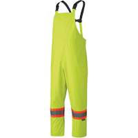 5609 210D Waterproof Rain Suit, Polyester/PVC, X-Small, High Visibility Lime-Yellow Moffatt Supply & Specialties